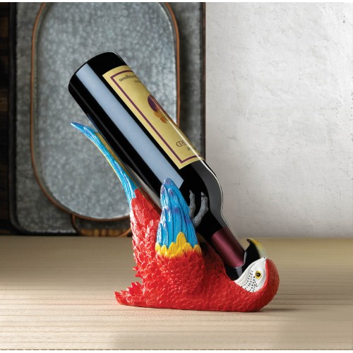 Colorful Parrot Wine Holder